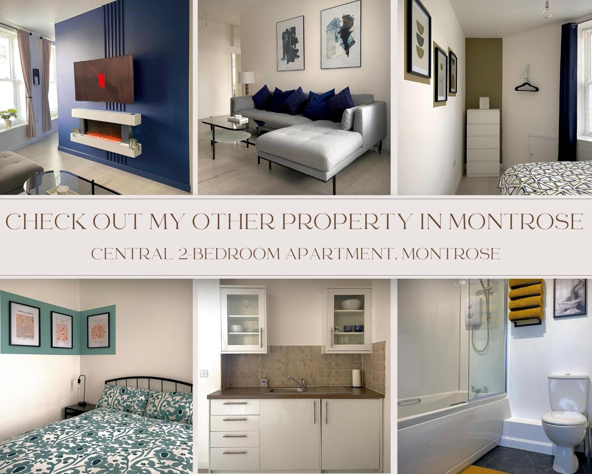 Bright 2-Bedroom Apartment With Parking In Montrose Eksteriør billede